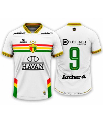 CAMISA DE JOGO BRUSQUE BRANCA